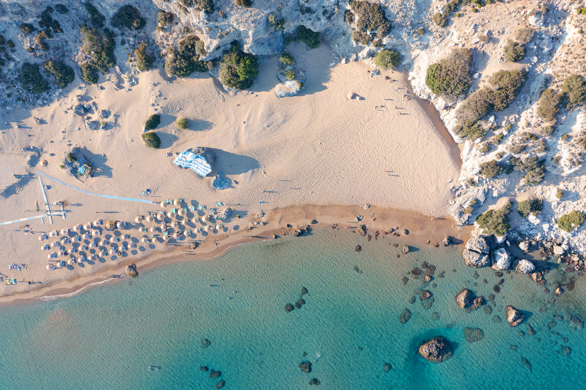 Tsambika Beach, Kolympia, Rhodes